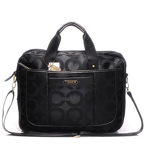Coach In Monogram Large Black Business bags DHI | Women
